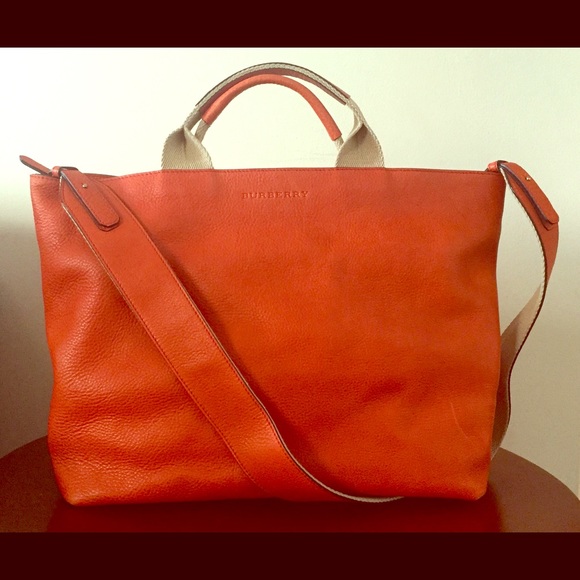 Burberry Brit Leather Tote