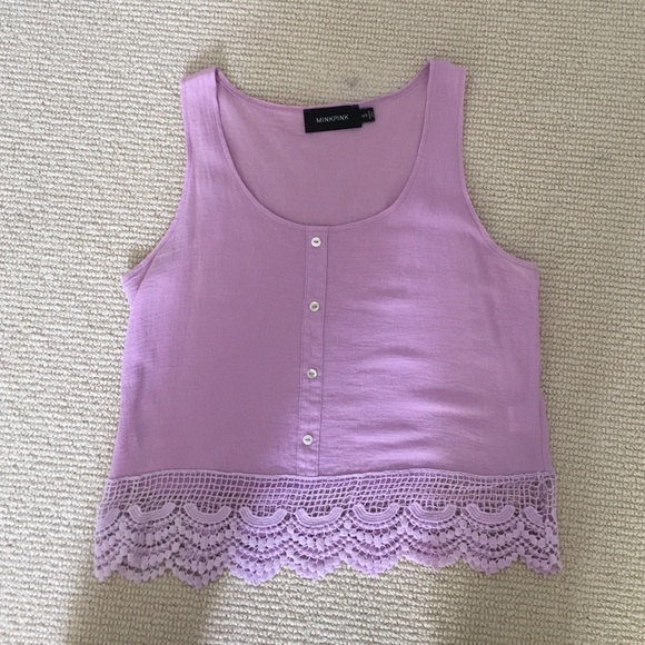 MINKPINK purple top