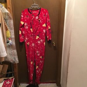 A Christmas story footie pajamas