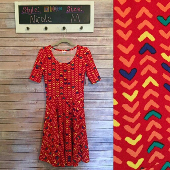 NWTG lularoe nicole dress