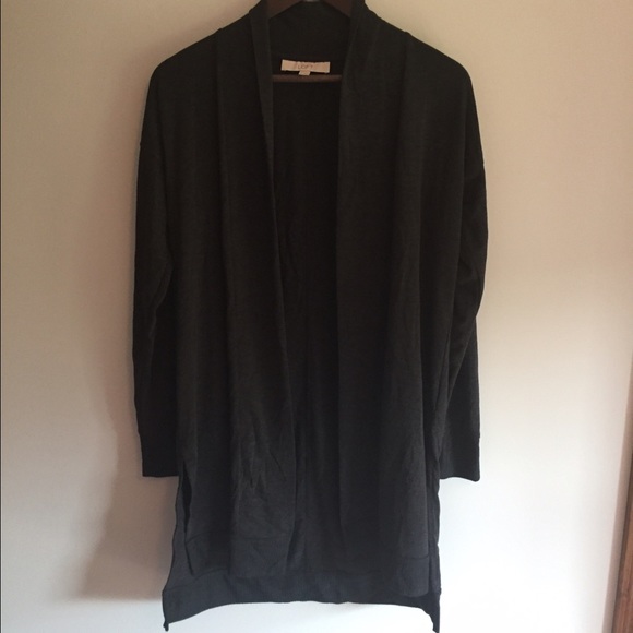 NWOT dark gray loft sweater