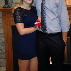 Navy Banana Republic body con