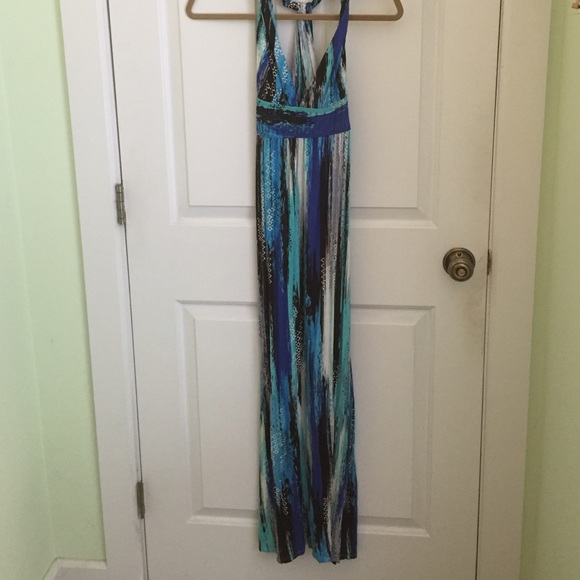 Aqua from Bloomingdales maxi dress. Tags on!