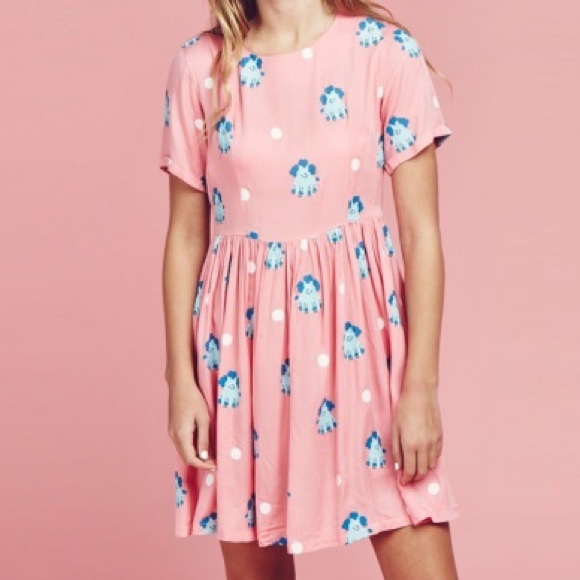 Awesome poodle print dress