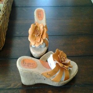 Born Orange Wedge size 6 EU 36.5