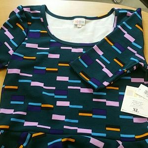NWOT LulaRoe Nicole dress
