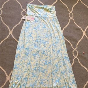 NWT LulaRoe maxi skirt