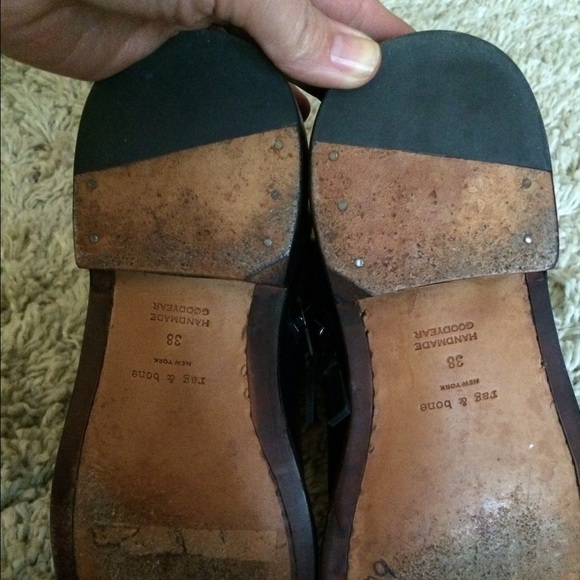 🏍 Rag & Bone moto bootie black 38 🏍 - Picture 2 of 4