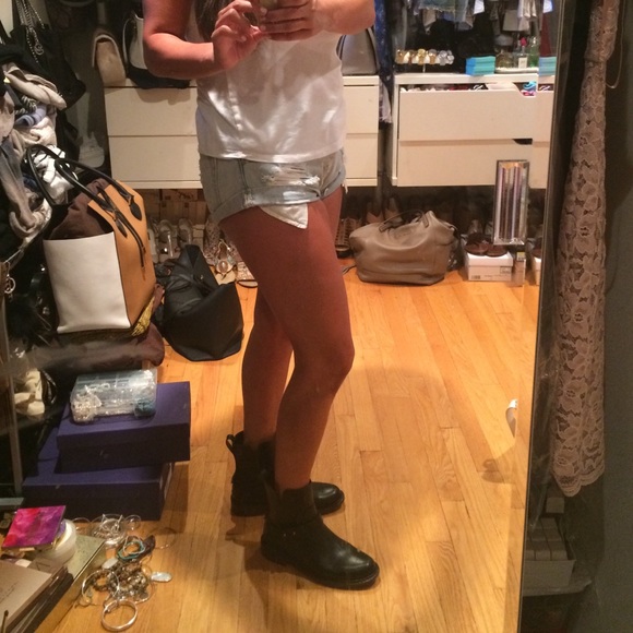 🏍 Rag & Bone moto bootie black 38 🏍 - Picture 3 of 4