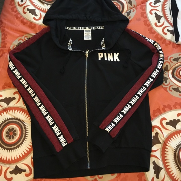 PINK Victoria's Secret Tops - VS PINK Full Zip Hoodie