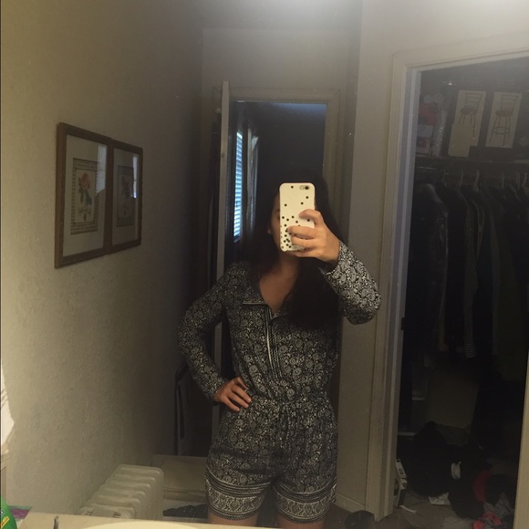 LOFT Paisley Romper