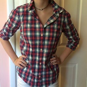 Vineyard Vines plaid button down
