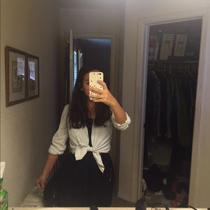 Black Dress and Chambray Shirt Bundle