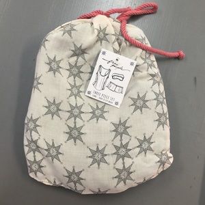 3 piece pajama set black