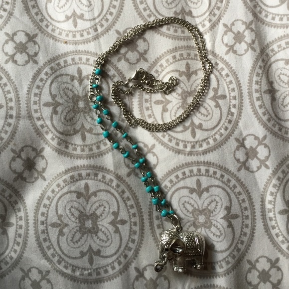Long elephant necklace!