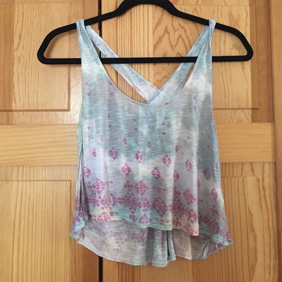 Open back tank! Slightly cropped!