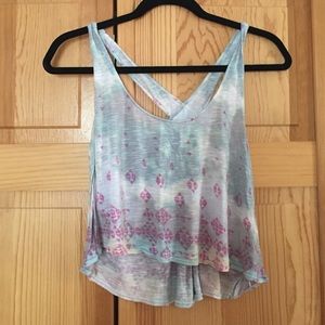 Open back tank! Slightly cropped!