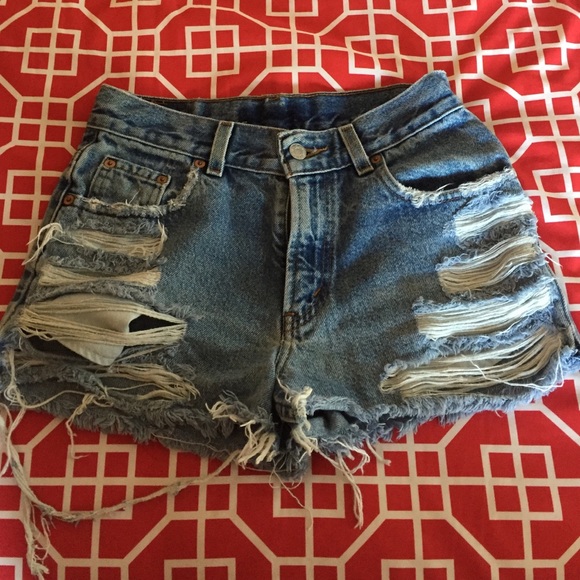 Vintage Levi's High-Waisted Shorts