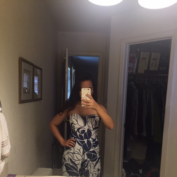 Palm Leaf Playsuit/Romper