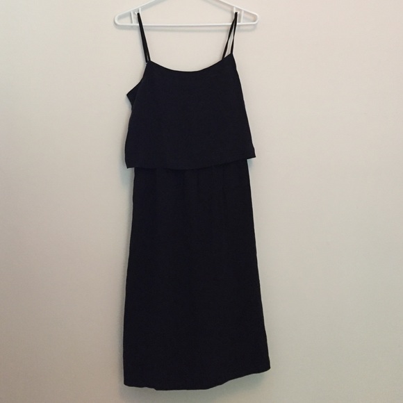 Madewell Silk Cami Overlay Dress
