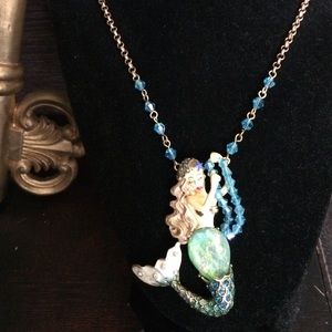 Betsey Johnson Mermaid Necklace NWT