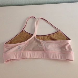 Lulu Pink Sports Bra
