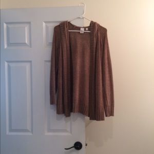 Tan cardigan