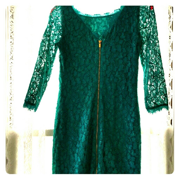 Diane von Furstenberg Zarita Short Lace Dress