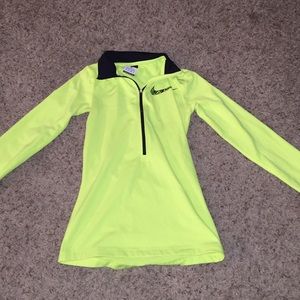 Neon Nike Running Sweater