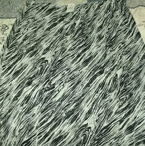 Cato's sheer overlay skirt