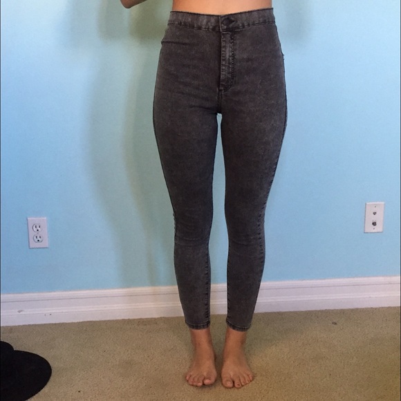 Moto Joni grey wash jeans