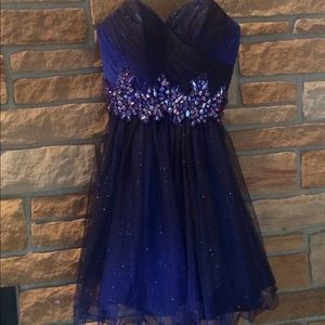 Beautiful homecoming dress.