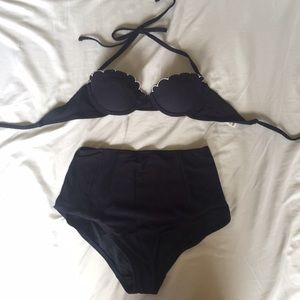 Topshop mid waist bikini
