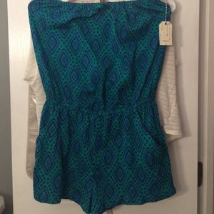 Patterned Romper