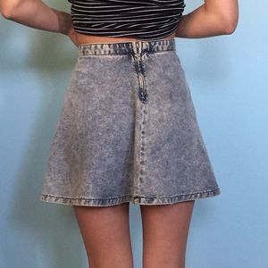 Denim skirt