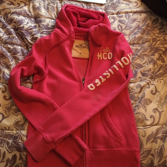 Pink Hollisyer jacket.