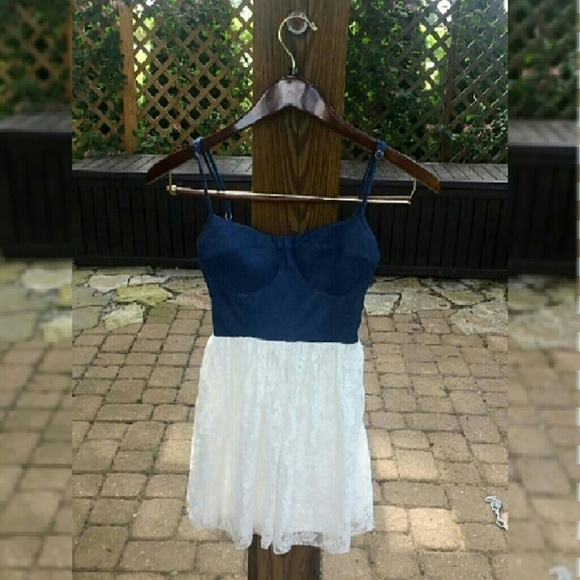Jean and Lace Dress