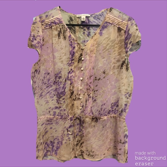 💜 Banana Republic See Through Shirt 💜