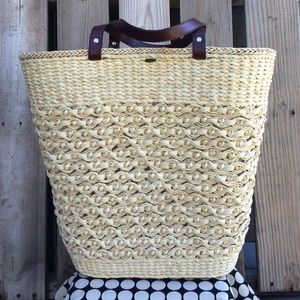 Large Scala Straw Tote