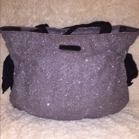 LIKE NEW Juicy Couture glitter bag/tote