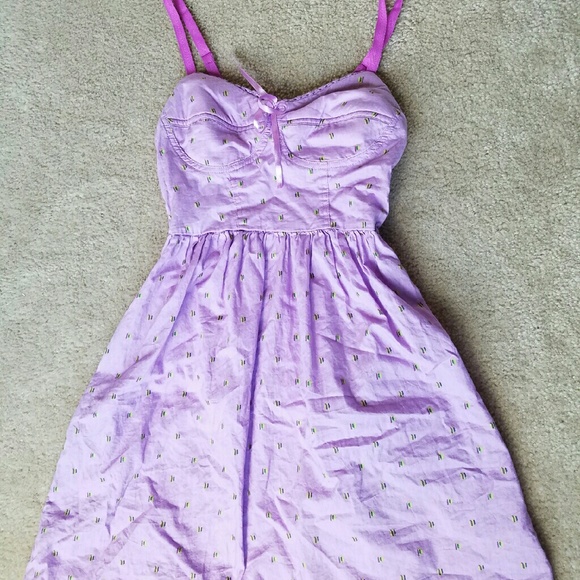 Light purple babydoll dress