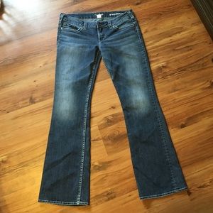 Silver pioneer jeans