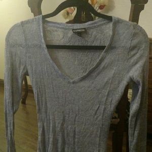 Sheer top with a little sparkle