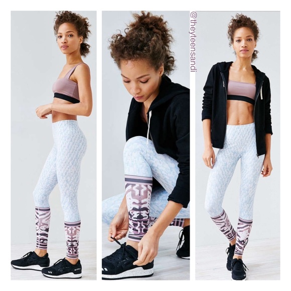 La Vie Boheme Ashanti Active Workout Yoga Leggings - Picture 2 of 3