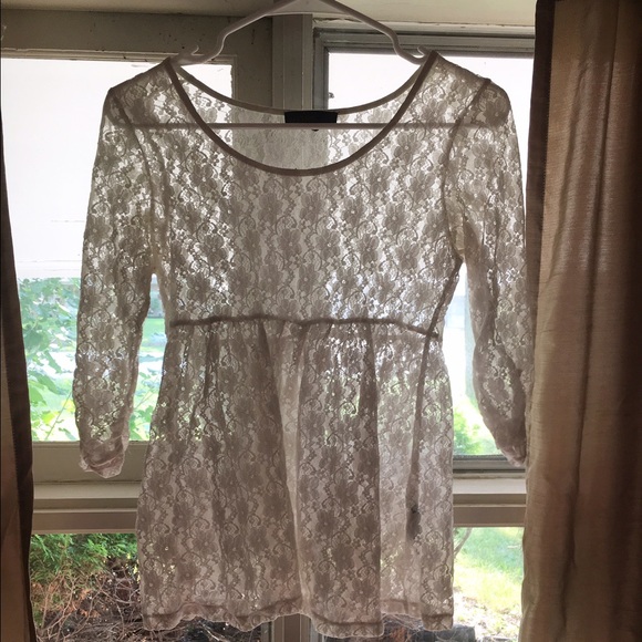Lace shirt