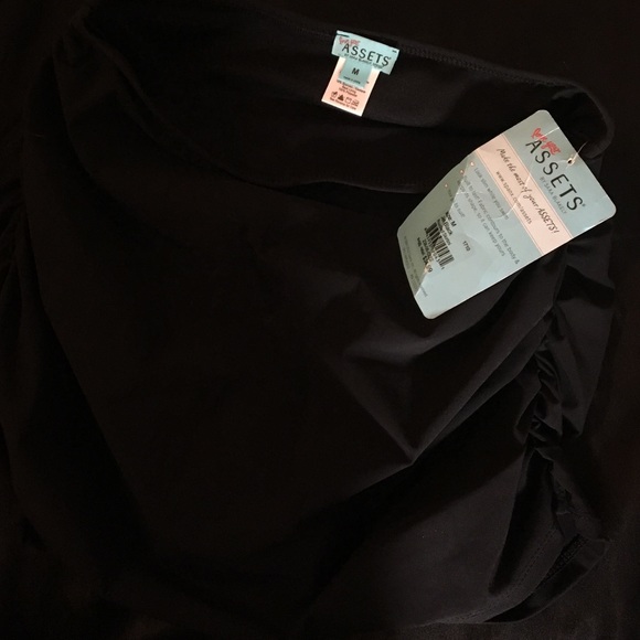 Bathing suit " love your assets " skort bottom