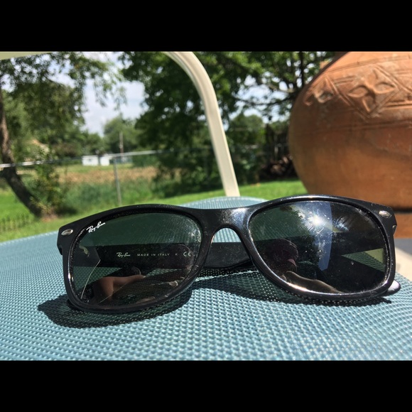 REAL Ray bans New Wayferer RB2132 black glossy