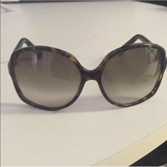 Gucci oversized tortoise framed sunglasses - Picture 3 of 4