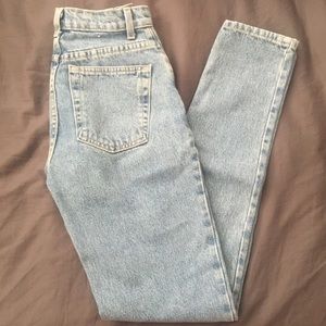 American Apparel High-Waist Jean