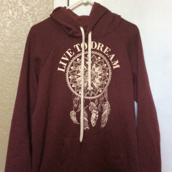 Maroon hoodie